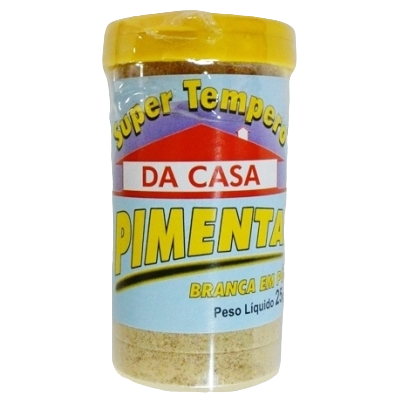 Pimenta Branca em Pó