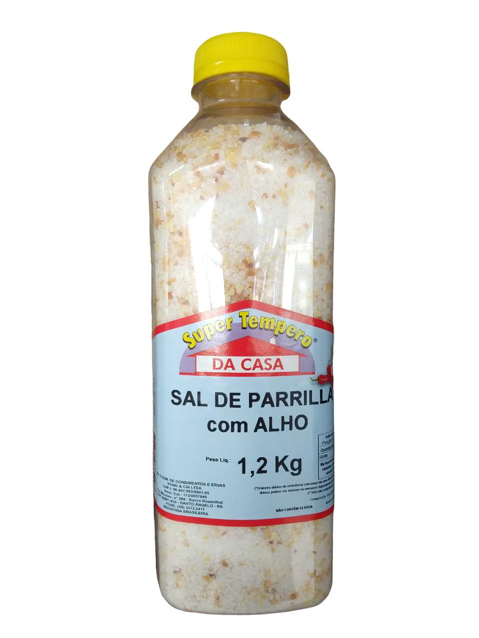 Sal Entrefino de Parrilla com Alho