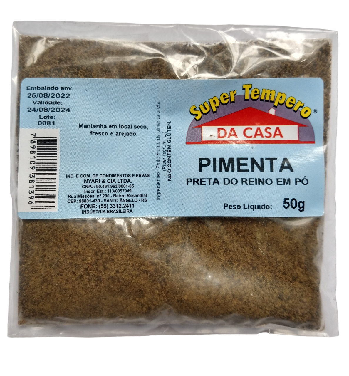 Pimenta Preta Pó