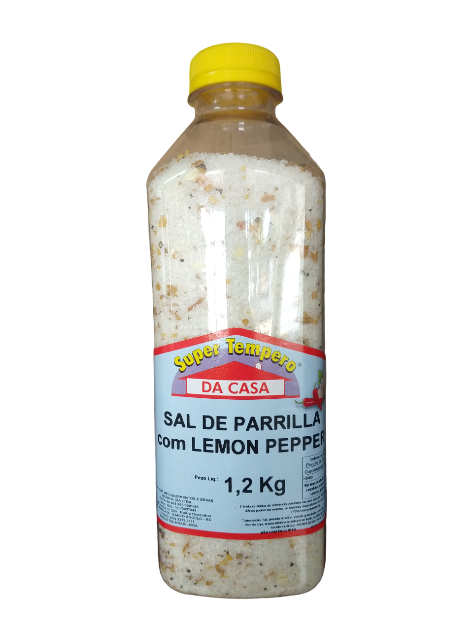Sal Entrefino de Parrilla com Lemon Pepper