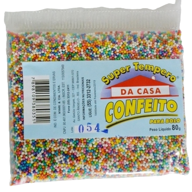 Confeito para Bolo